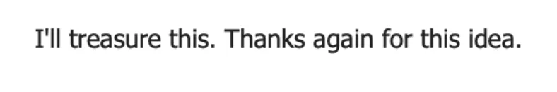 Slack reply: “Really loved this @philfreo.”
